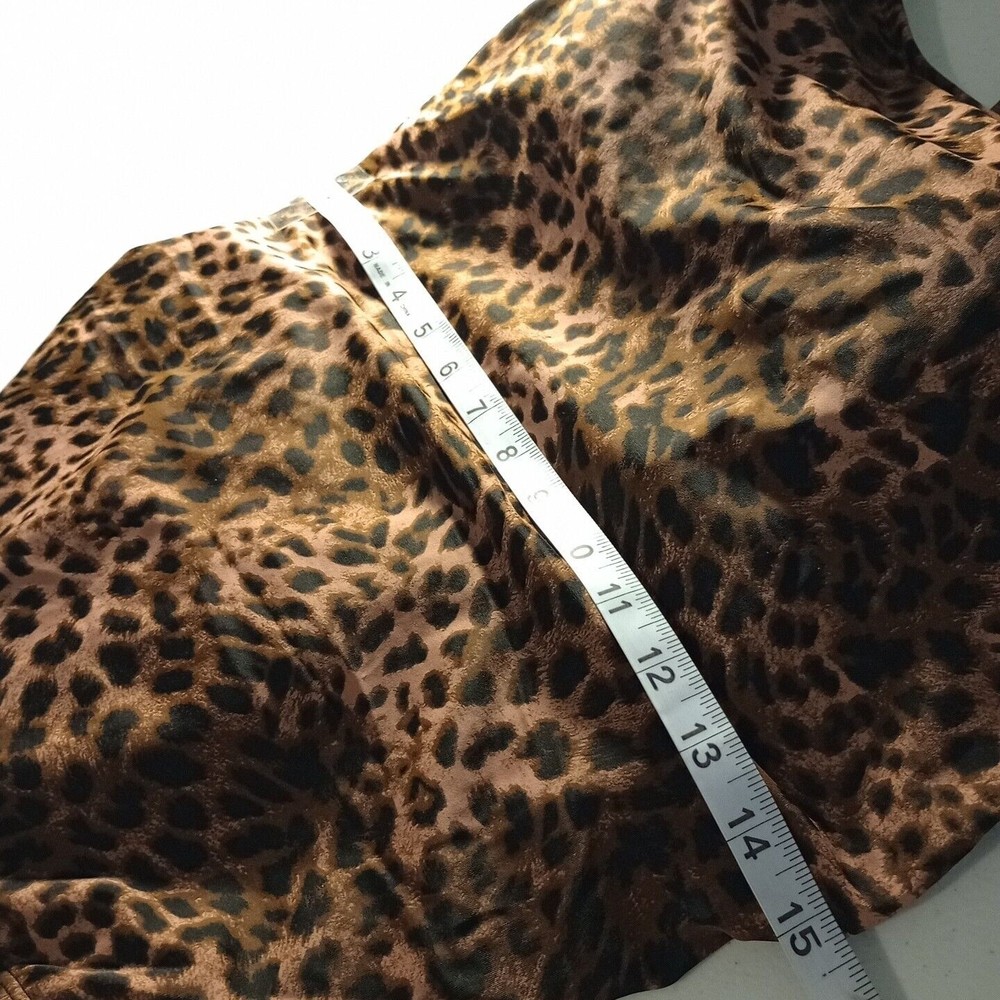 Time and Tru Leopard Double Ring Strap One Piece Swimsuit Women's Size 3X NWT - Picture 9 of 11